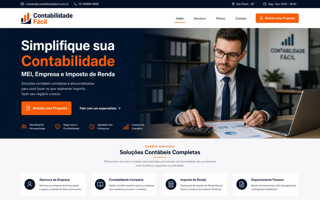 Projeto Contabilidade Fácil — MEI e Empresas